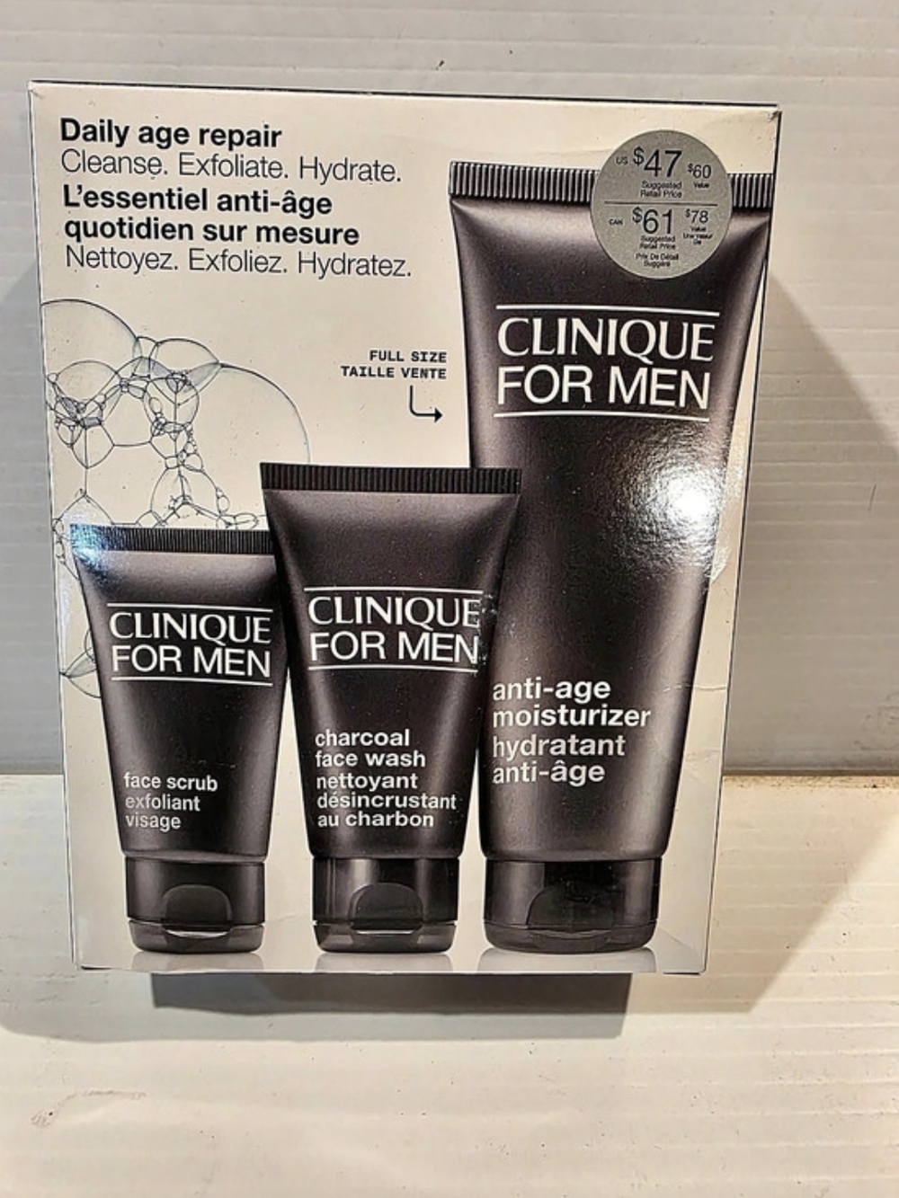 Clinique For Men Daily Age Repair Set